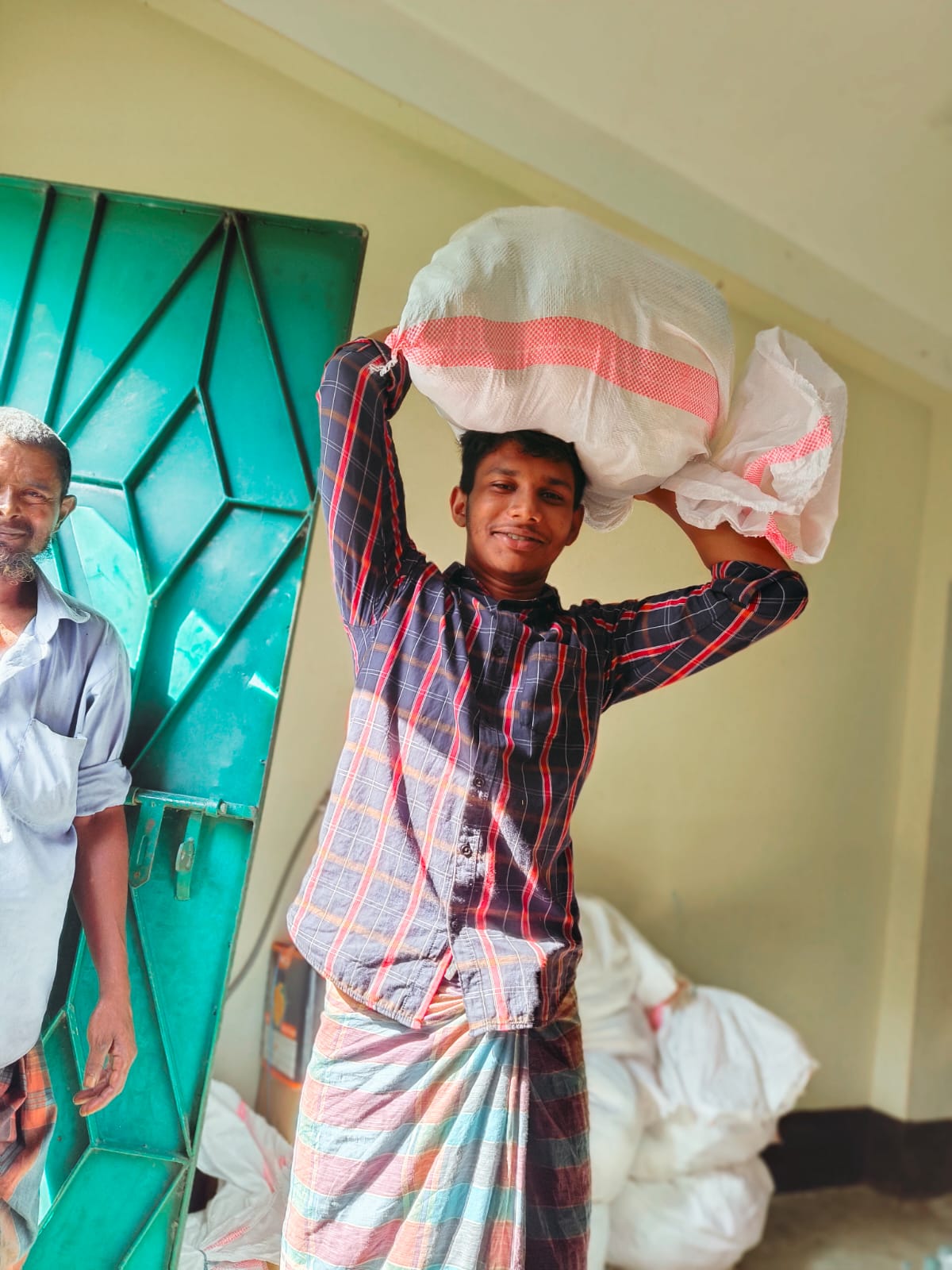 Relief carried home